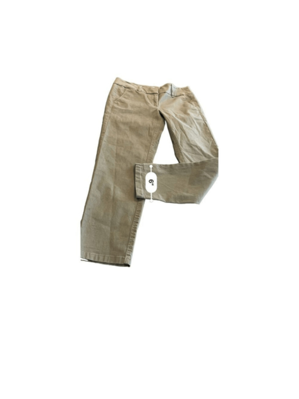 ANN TAYLOR LOFT MODERN CHINO CROP PANTS SIZE 2 - Picture 7 of 10